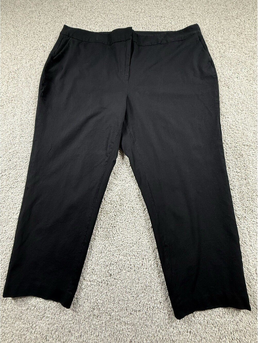 Vince Camuto Women’s Plus Size 22 W Cropped Black Pants
